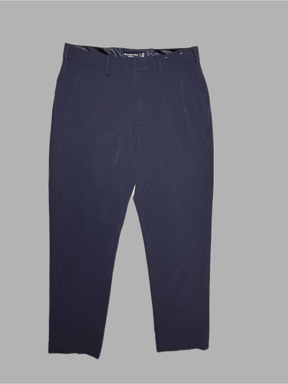 Abercrombie & Fitch Navy Slim Chinos